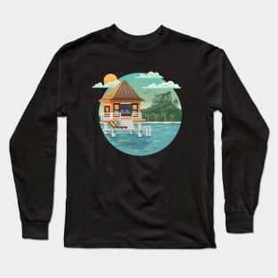 Tahitian Paradise Long Sleeve T-Shirt